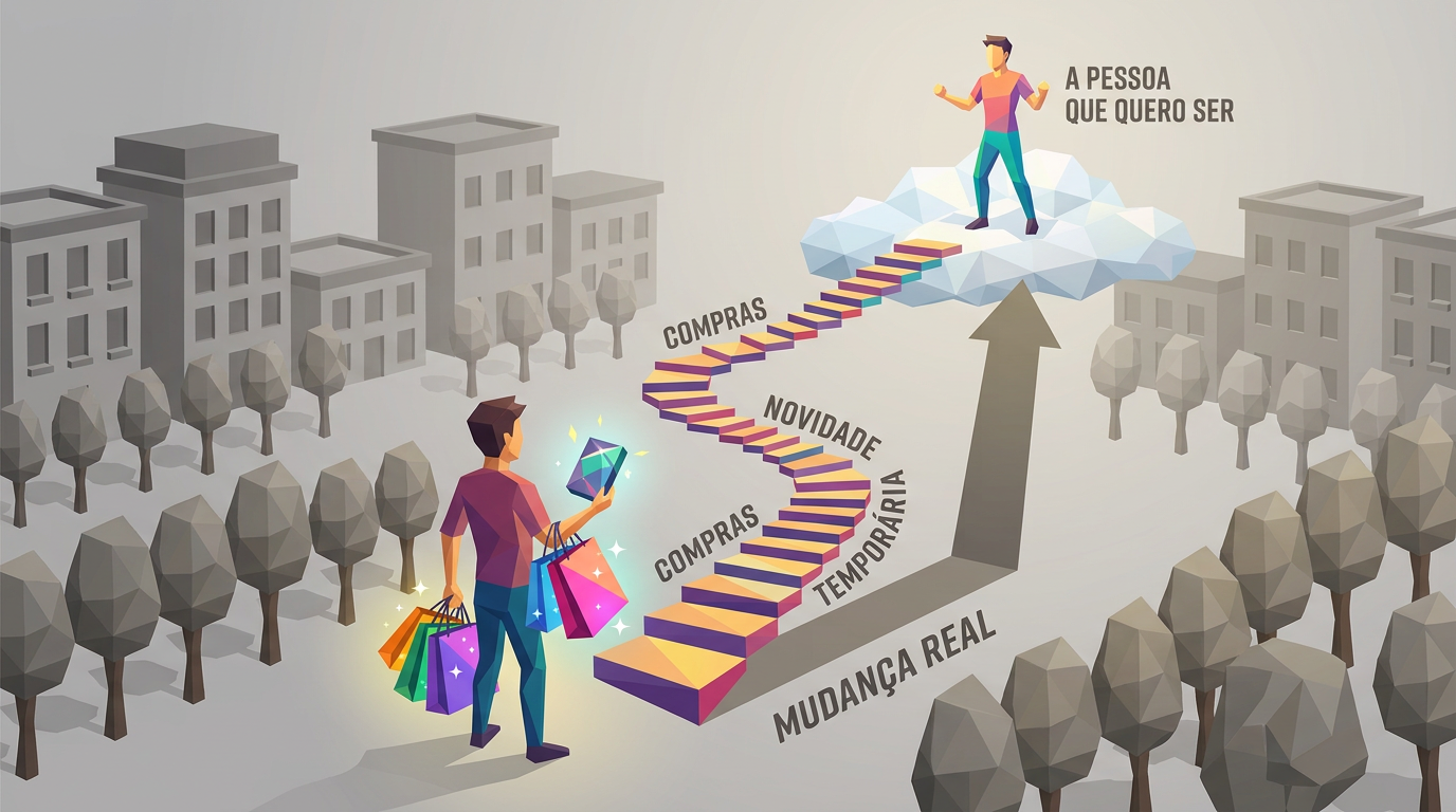 Compras e a sensação de movimento: quando a caixa chega, mas a vida continua.