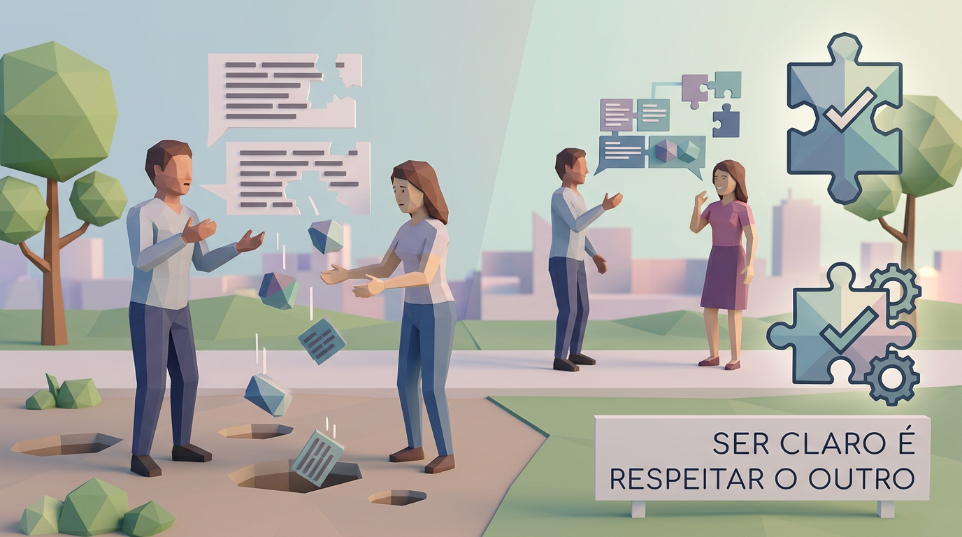 A parte que faltou contar — quando faltam peças na comunicação.