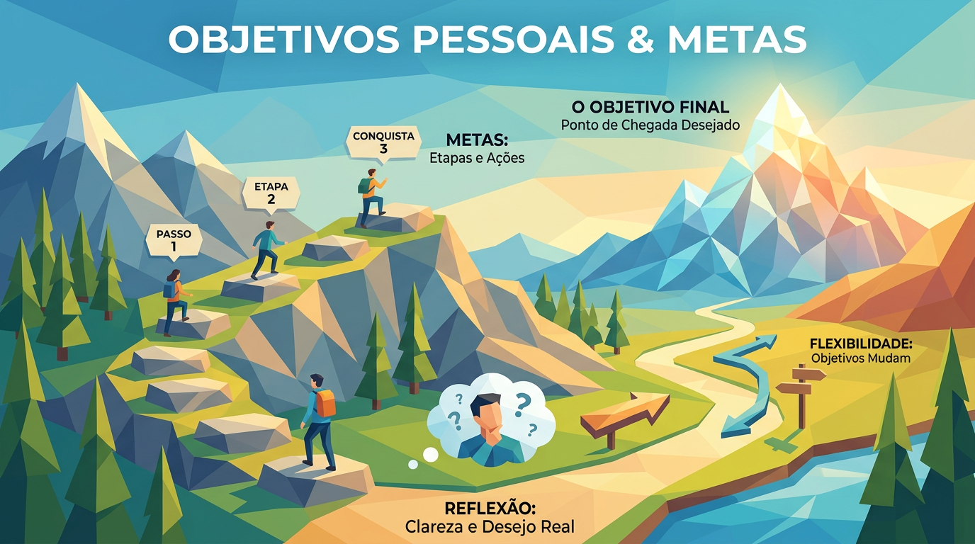 Como definir metas e objetivos que realmente façam sentido para você.