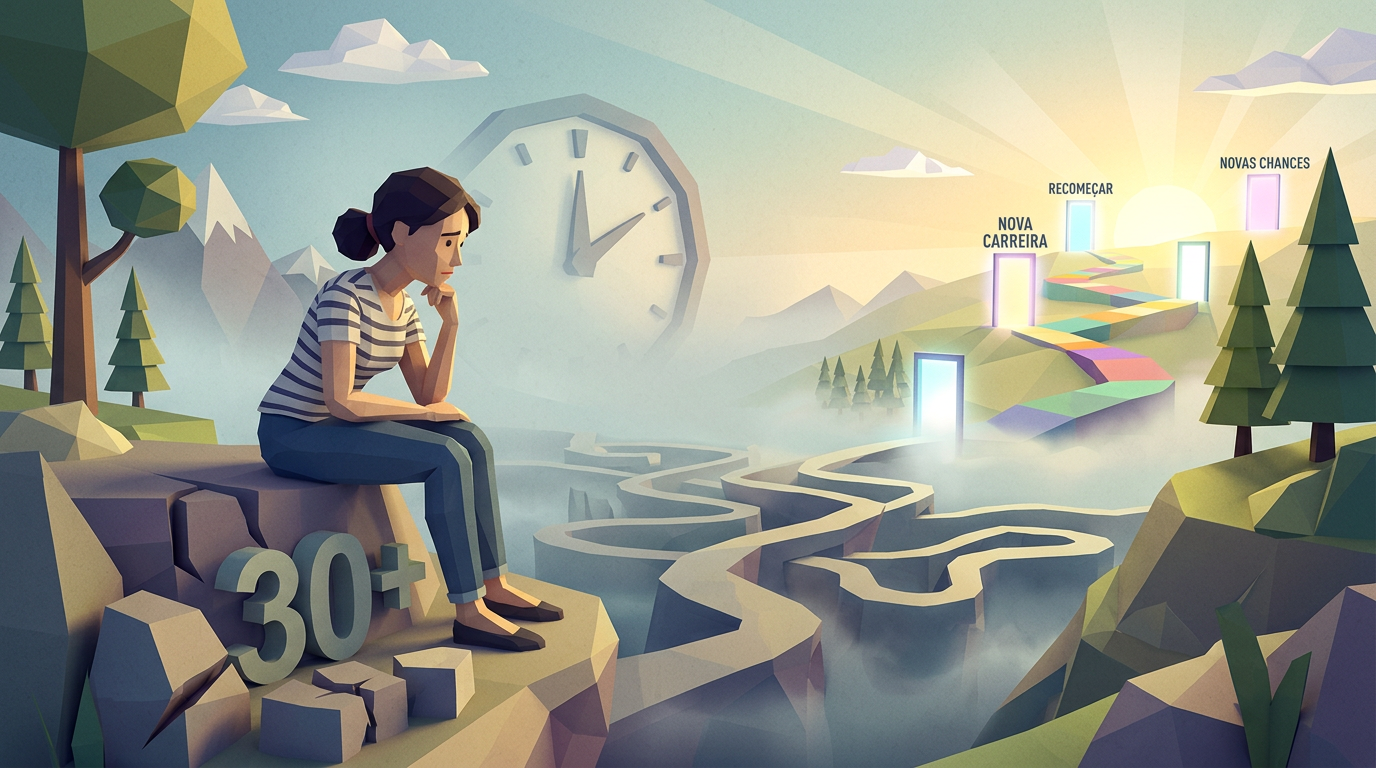 Recomeçar na vida adulta: quando uma fase termina, mas a vida continua.